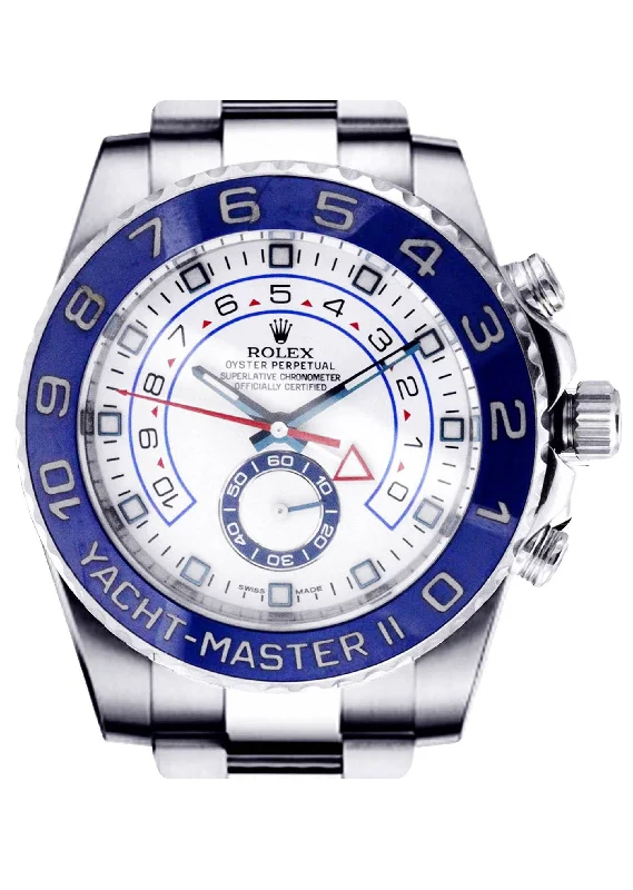 Watches with Matte Finish Cases for a Sophisticated LookRolex Yacht Master 2 | Stainless Steel | 44 Mm