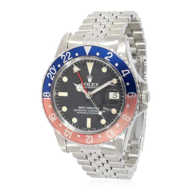 Classic Style Watches for Timeless AppealRolex GMT-Master 16750 Mens Watch in  Stainless Steel