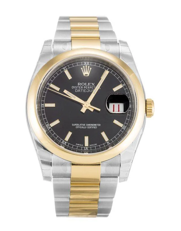 Watches with Stainless Steel PVD Coating for Scratch ResistanceReplica Rolex Datejust 116203