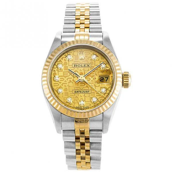 Watches with Heart Rate and Blood Pressure MonitorReplica Rolex Datejust Computer Ladies 79173