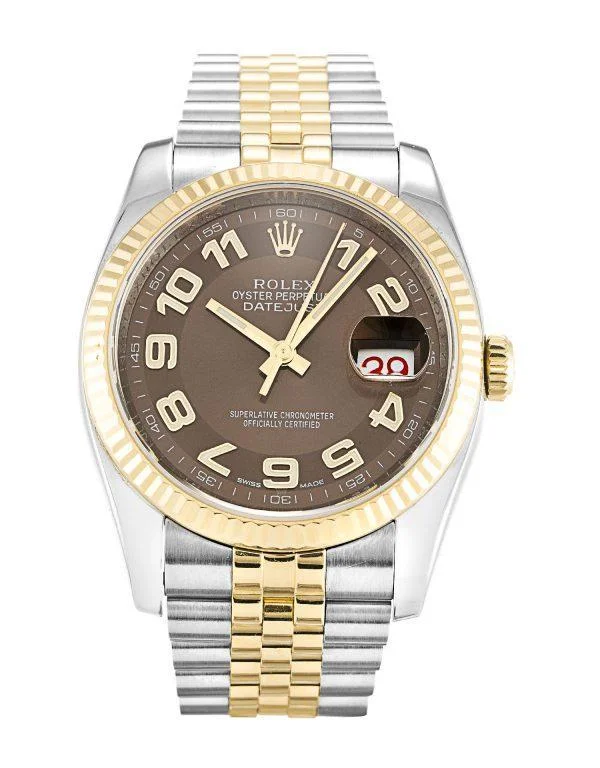 Watches with Rose Gold Plated Cases for a Feminine TouchReplica Rolex Datejust 116233/5