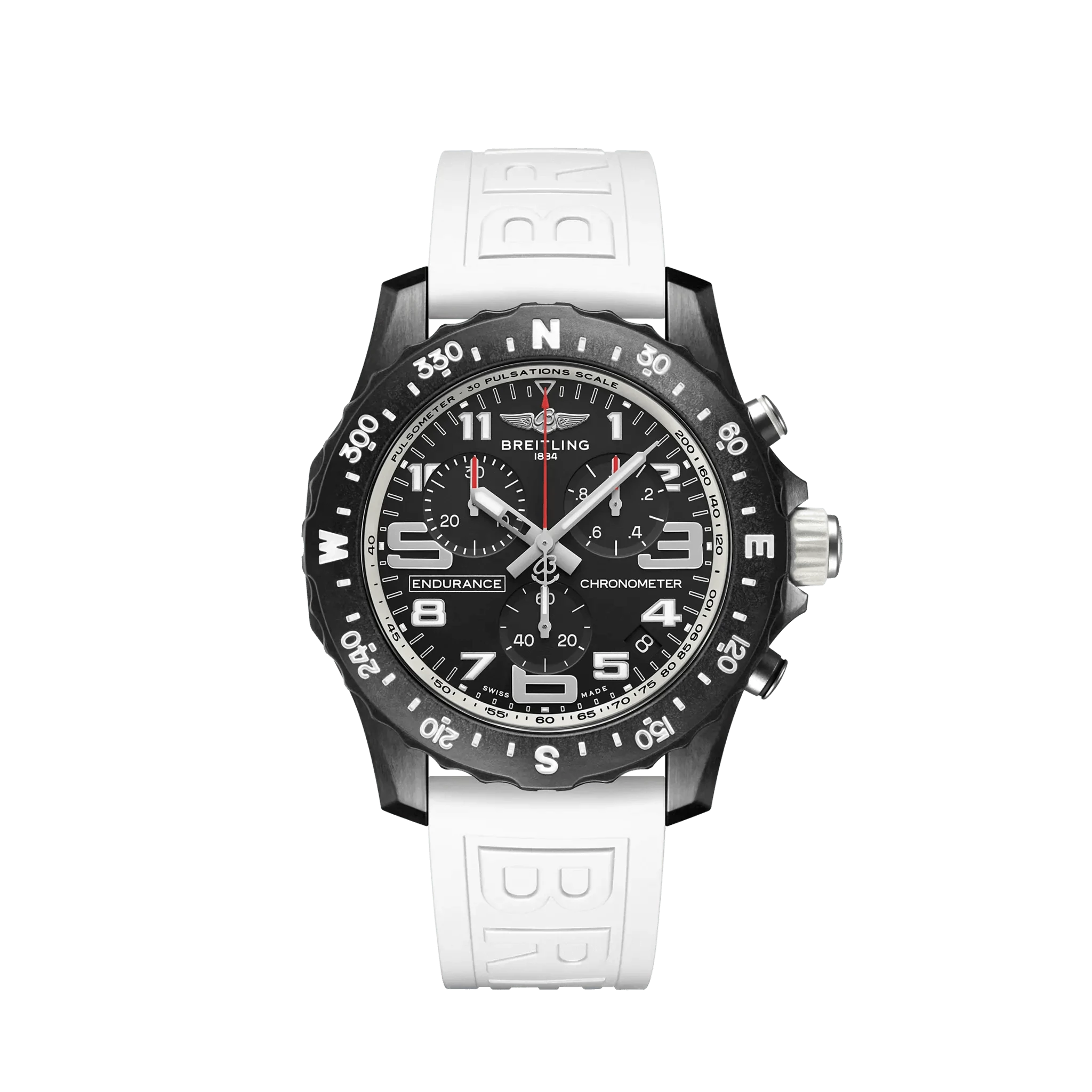 Digital Watches with Timer FunctionBreitling Endurance Pro Breitlight® White X82310A71B1S1