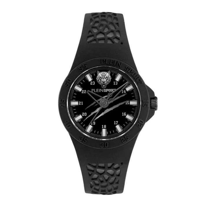 Solar-Powered Watches for Eco-Conscious UsersPlein Sport Thunderstorm  Unisex Black Watch PSBBA0423