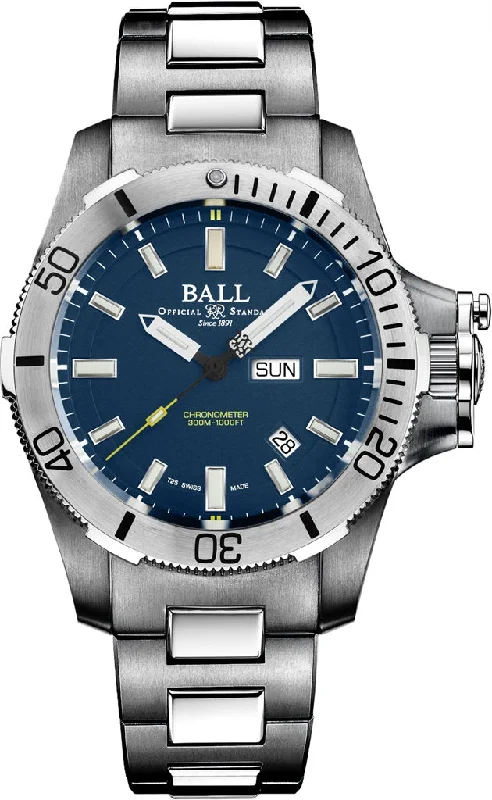 Casual Watches for Weekend OutingsBall Men's Watch Submarine Warfare Limited Edition Blue DM2276A-SCJ-BE