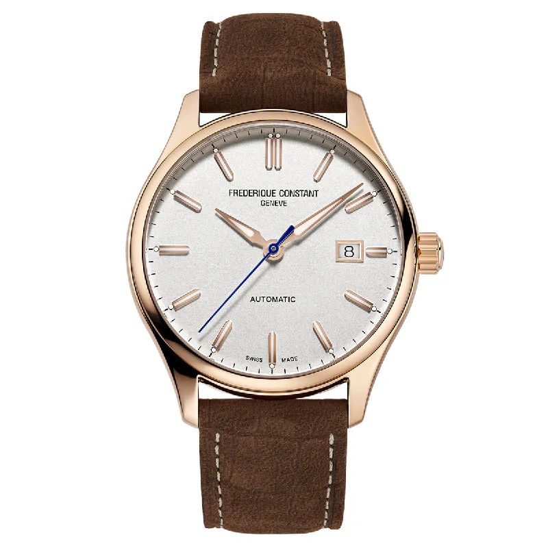 Watches with Power Reserve Indicator (for mechanical)Frederique Constant Men’s Automatic Brown Watch  FC-303NV5B4