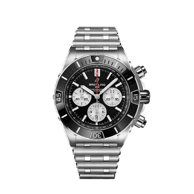 Stainless Steel Bracelet Watches for DurabilityBREITLING SUPER CHRONOMAT 44 AB0136251B1A1