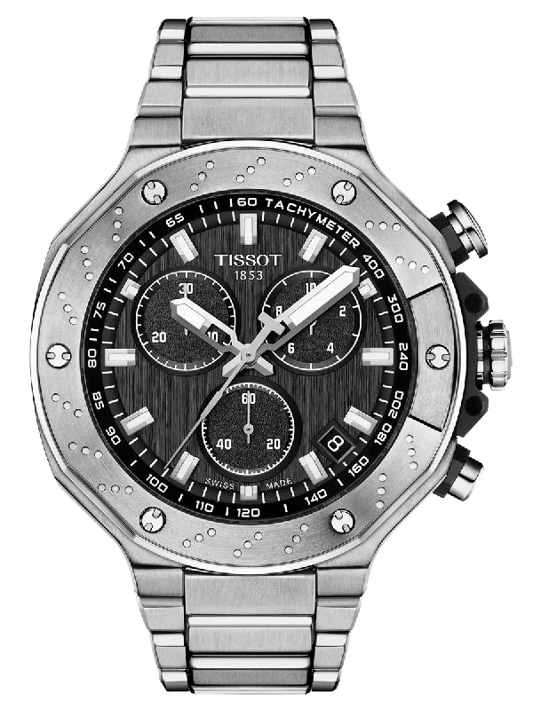 Watches with Rubber Straps for Comfort and DurabilityReloj Tissot T-Race Chronograph T1414171105101