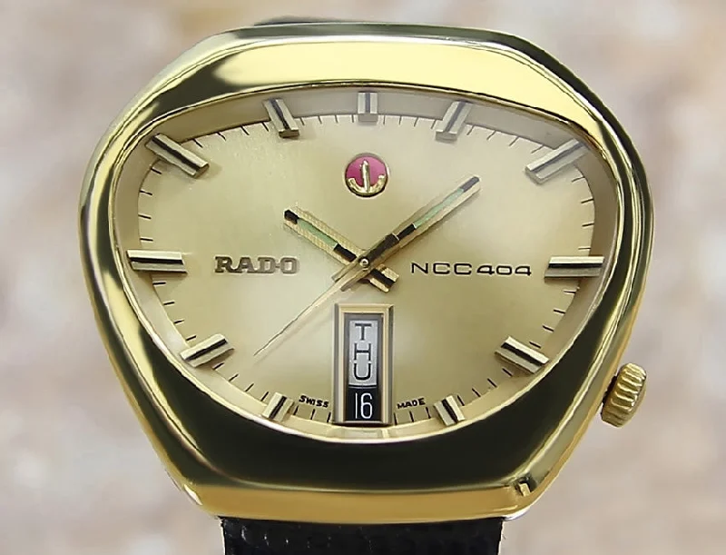 Outdoor Adventure Watches with CompassRado Cobra NCC 404 Vintage Watch