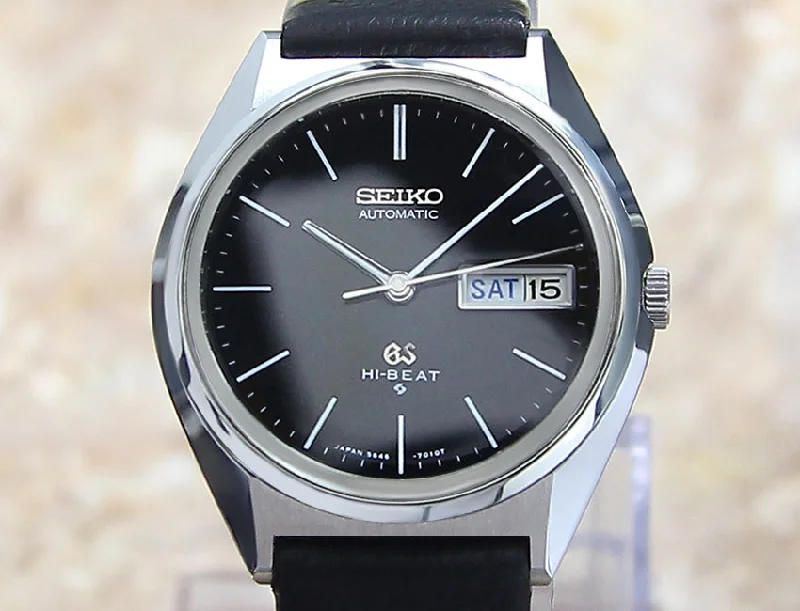 Titanium Cased Watches for Lightweight ComfortSeiko Grand Seiko Men 5646 7010 Stainless St Automatic 1969