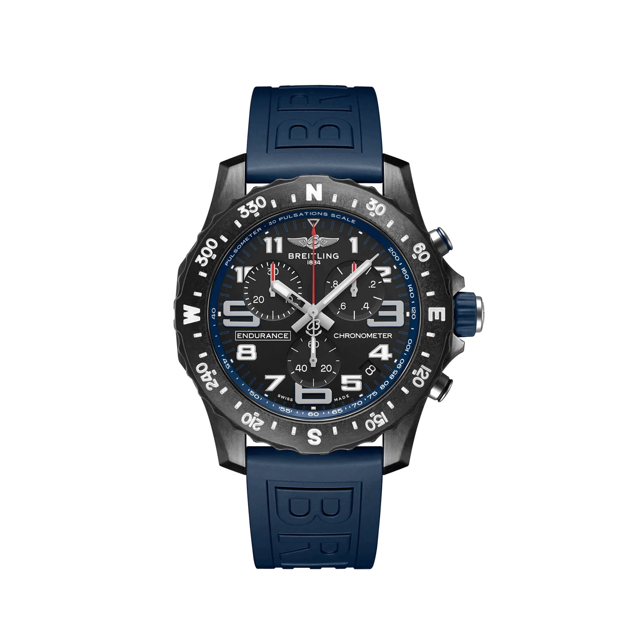 Military Style Watches with Luminescent HandsBreitling Endurance Pro Breitlight Blue X82310D51B1S1