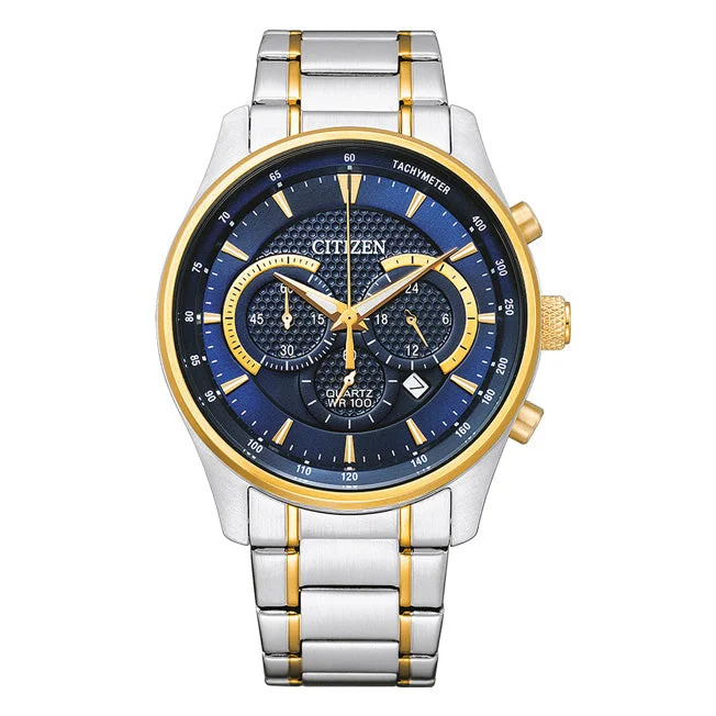 Chronograph Watches for Sports EnthusiastsCitizen Men's Watch Chronograph Blue Two-Tone AN8194-51L