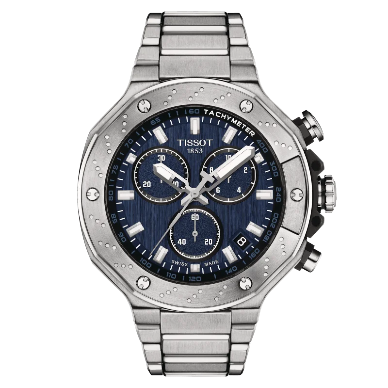 Stainless Steel Dress Watches for BusinessmenTissot T-Race Chronograph T141.417.11.041.00