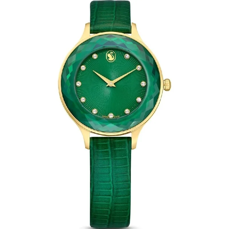 Solar-Powered Watches for Eco-Conscious UsersSwarovski Watch Octea Nova 33mm Green 5650005