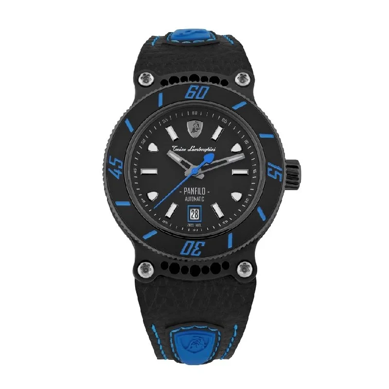 Chronograph Watches for Sports EnthusiastsTonino Lamborghini Panfilo Watch Date Blue TLF-T03-4