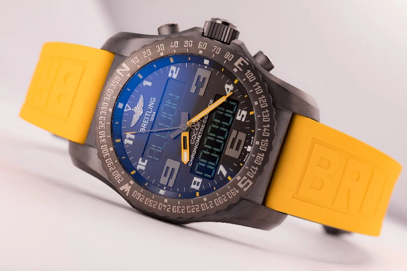 Stainless Steel Mesh Strap Watches for a Sleek LookBreitling Cockpit B50 Yellow Edition