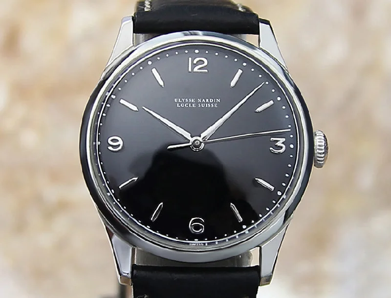 Minimalist Analog Watches for Everyday WearUlysse Nardin Men's Watch - Black Dial