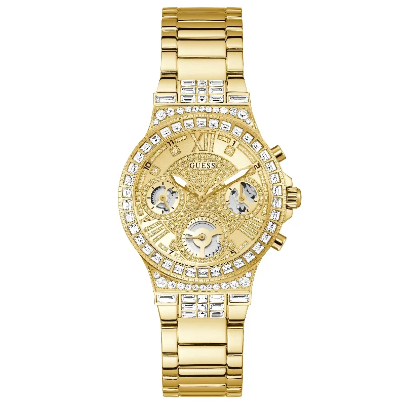 Watches with Gold Plated Cases for a Luxurious LookGuess GW0320L2 Ladies Moonlight Gold Watch