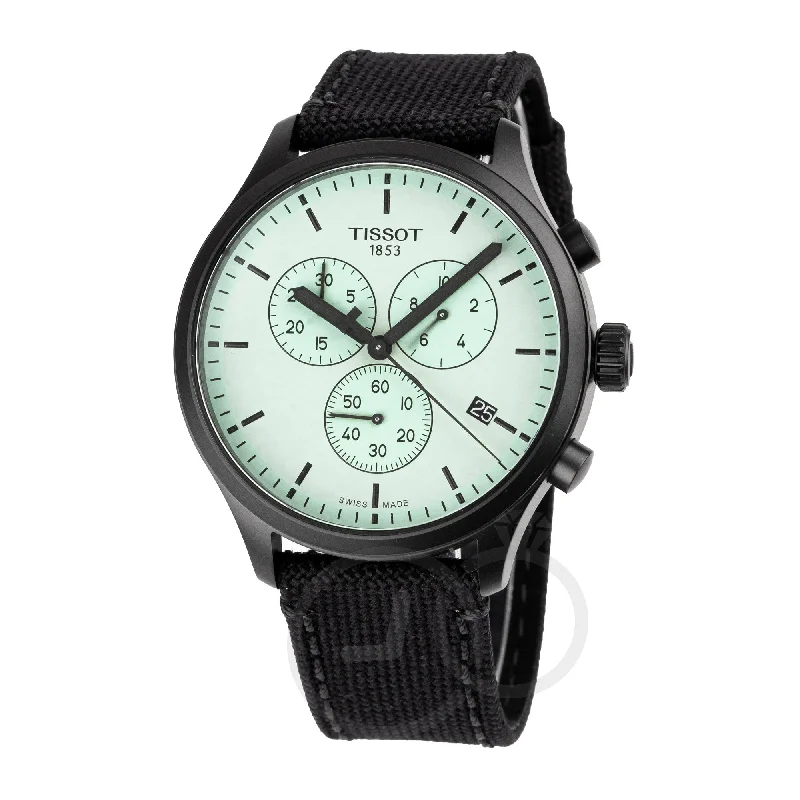 Minimalist Analog Watches for Everyday WearTissot Men's Watch Tissot Chrono XL 45mm Green Black T1166173709100