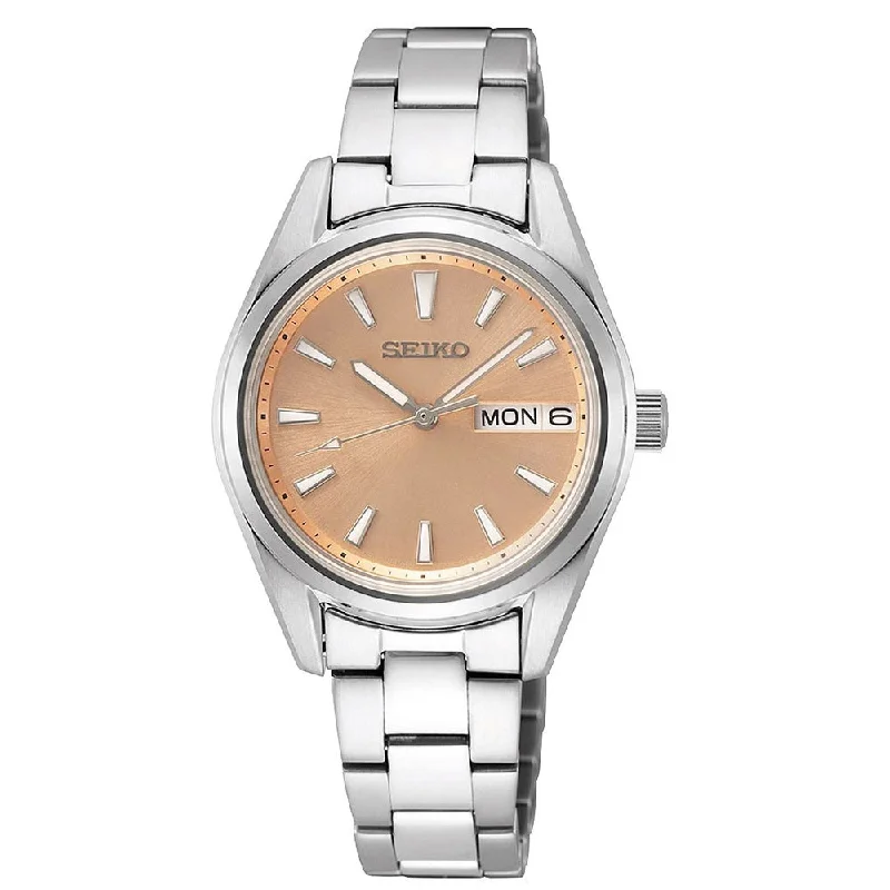 Luxury Quartz Watches with High-End MovementsSeiko Ladies Rose Gold Classic Watch SUR351P1