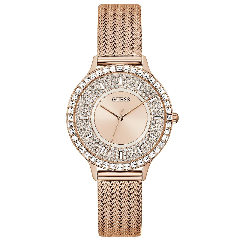 Luxury Brand Automatic Watches for MenGuess GW0402L3 Ladies Soiree Rose Gold Watch