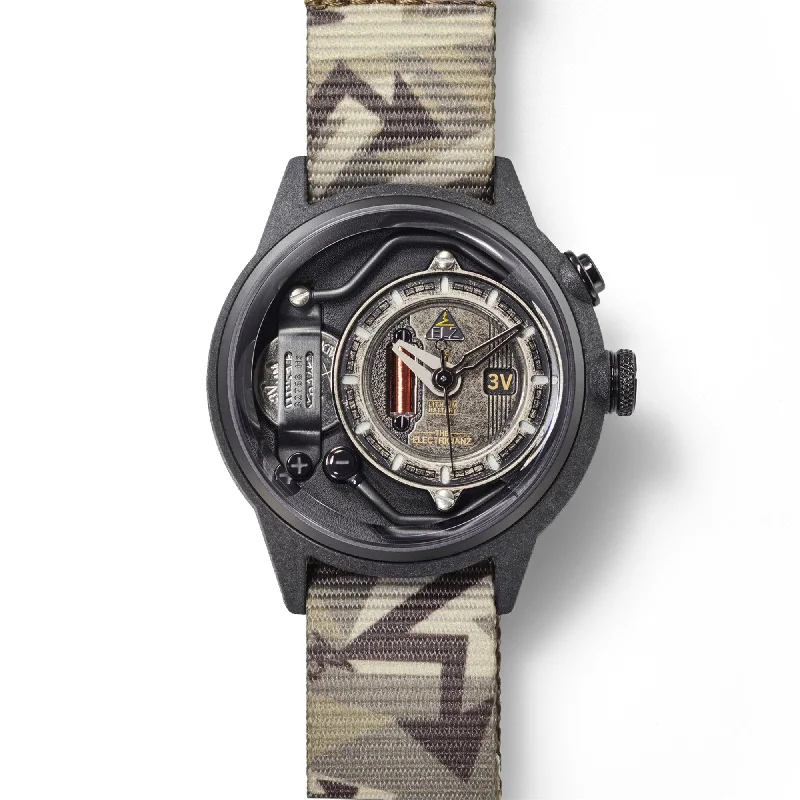 Watches with Dauphine-Style Hands for an Elegant LookElectricianz Camouflage Camoz Watch ZZ-A1C/03-CA