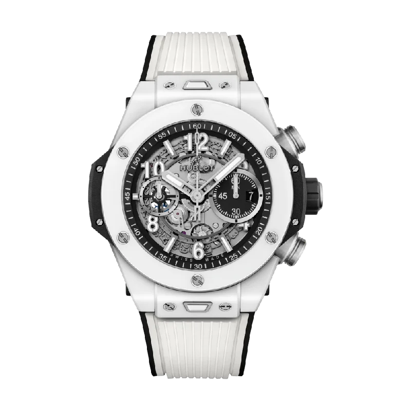 Luxury Brand Automatic Watches for MenBig Bang Unico White Ceramic