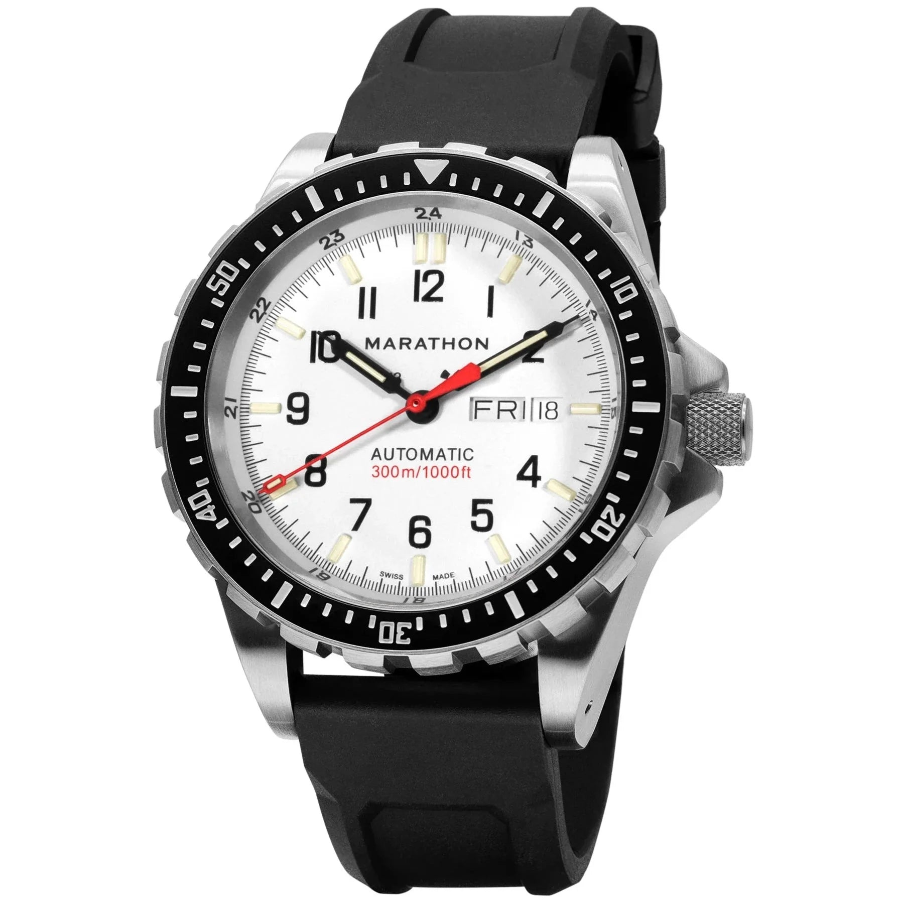 Watches with Sword-Style Hands for a Distinctive LookMarathon Arctic edition Jumbo Diver's Automatic (JDD) - 46mm No Government Markings Stainless Steel WW194021-WD