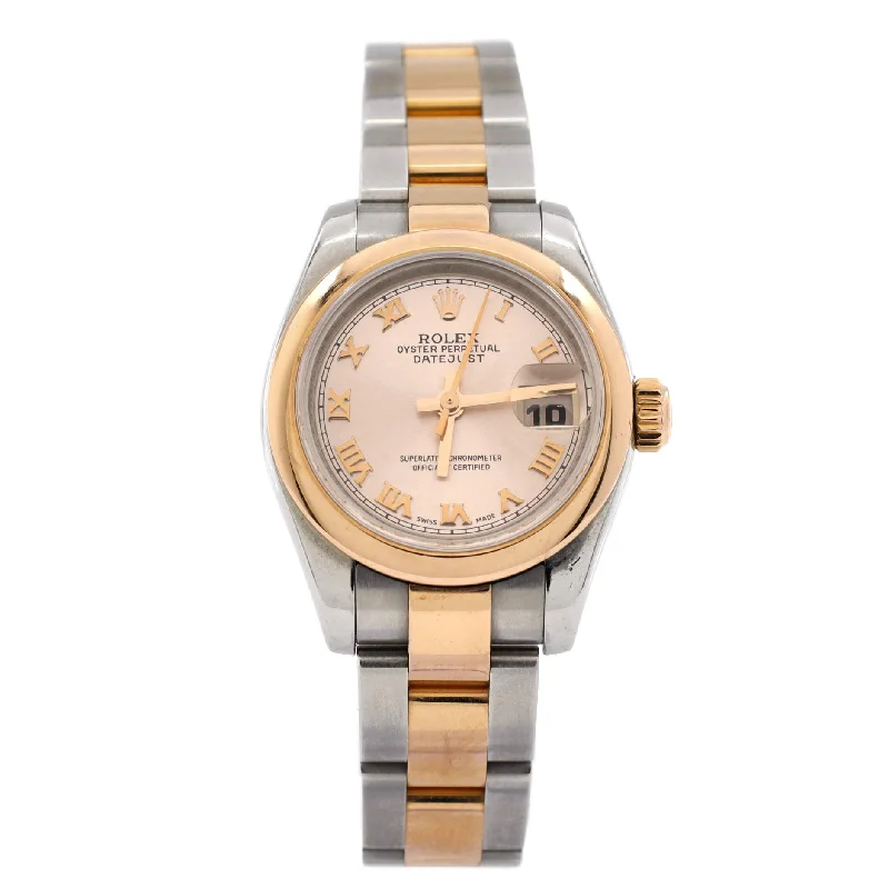 Diamond-Encrusted Luxury Watches for Special OccasionsOyster Perpetual Datejust Automatic Watch Stainless Steel and Rose Gold 26