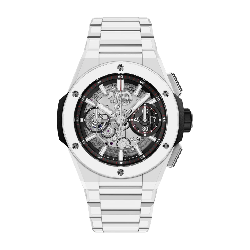 Outdoor Adventure Watches with CompassBig Bang Integrated White Ceramic