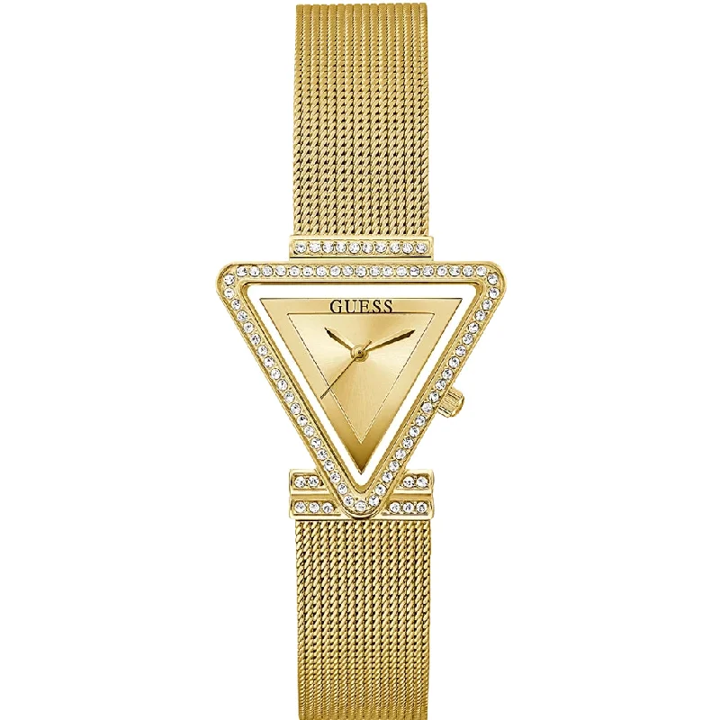 Watches with Heart Rate and Blood Pressure MonitorGuess Fame Ladies Gold Watch GW0508L2