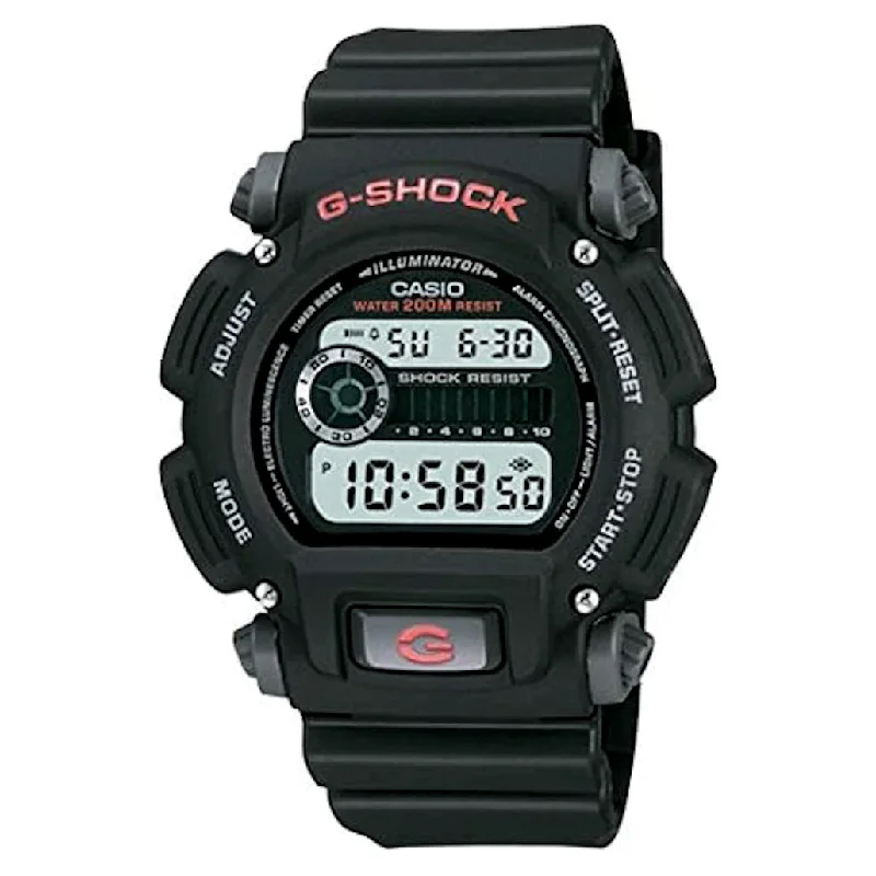 Watches with Multiple Time Zone DisplaysCasio G-Shock Watch Men's Illuminator DW-9052-1VDR