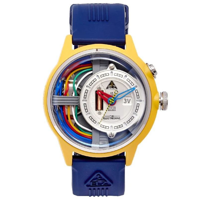 Watches with Sword-Style Hands for a Distinctive LookElectricianz Blue Cable Z Watch ZZ-A1A/02-RU