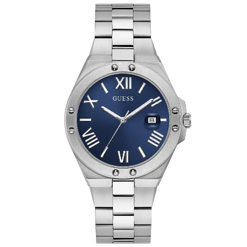 Watches with Skeletonized Hands for a Modern TwistGuess GW0276G1 Men's Perspective Blue Watch