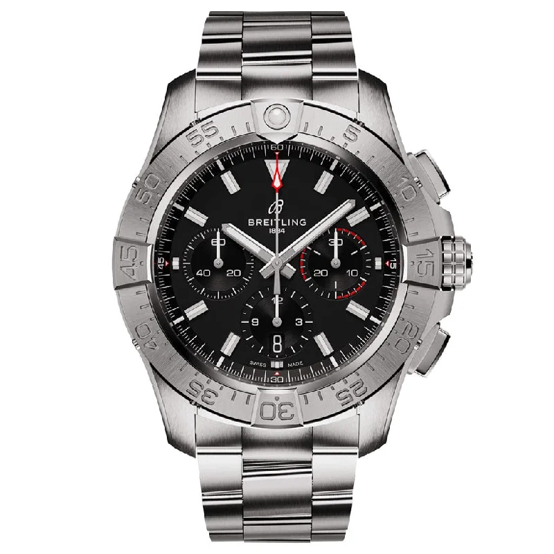 Watches with Glossy Finish Cases for a Shiny AppealAvenger B01 Chronograph 44 AB0147101B1A1