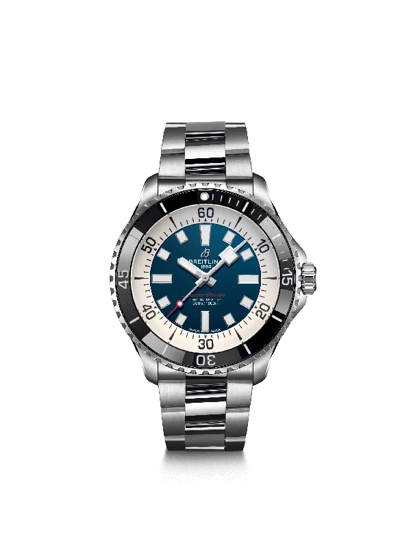 Watches with Heart Rate and Blood Pressure MonitorBreitling Superocean Automatic 44 A17376211C1A1