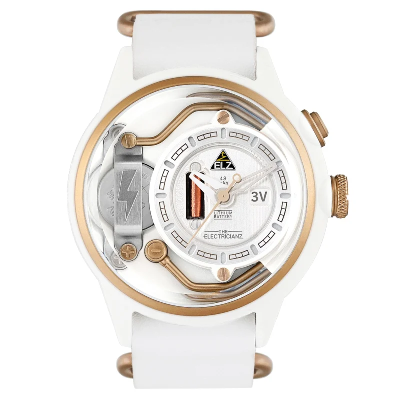 Limited Edition Watches for Exclusive CollectorsElectricianz White Snow Watch ZZ-A1C/04