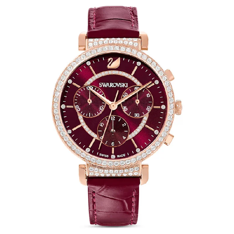 Chronograph Watches for Sports EnthusiastsSwarovski Watch Passage Chrono Red 5580345