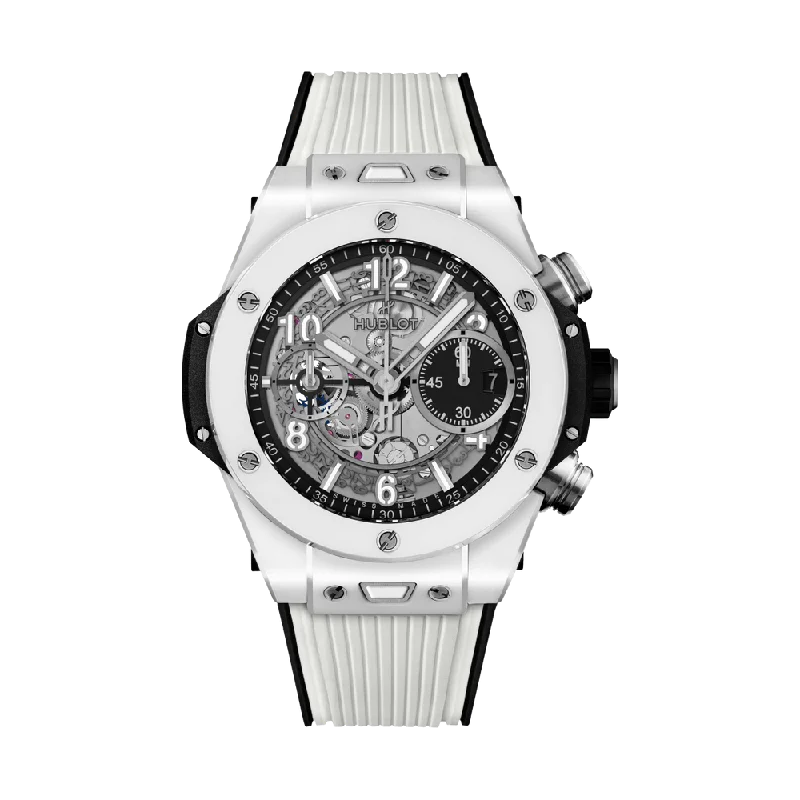 Watches with Sword-Style Hands for a Distinctive LookBig Bang Unico White Ceramic