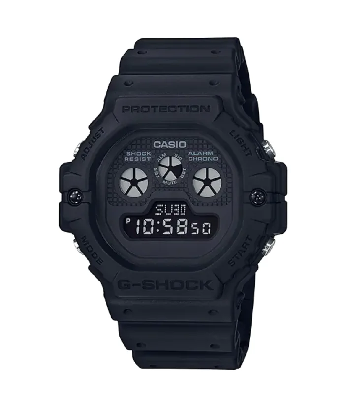 Classic Style Watches for Timeless AppealCasio G-Shock Watch Men's "Three Eyes" Classic Basic Black DW-5900BB-1DR