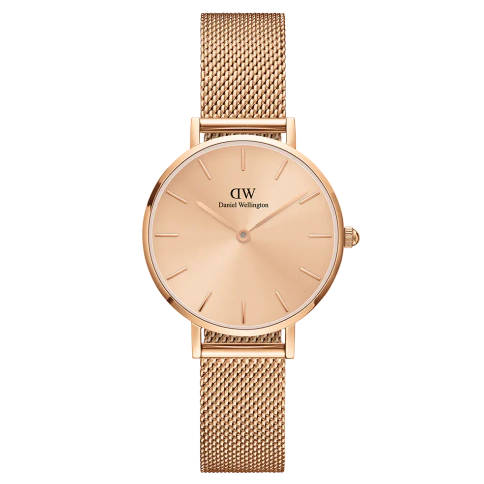 Retro-Inspired Quartz Watches for Retro LoversDaniel Wellington Ladies Rose Gold Petite Unitone Watch DW00100470