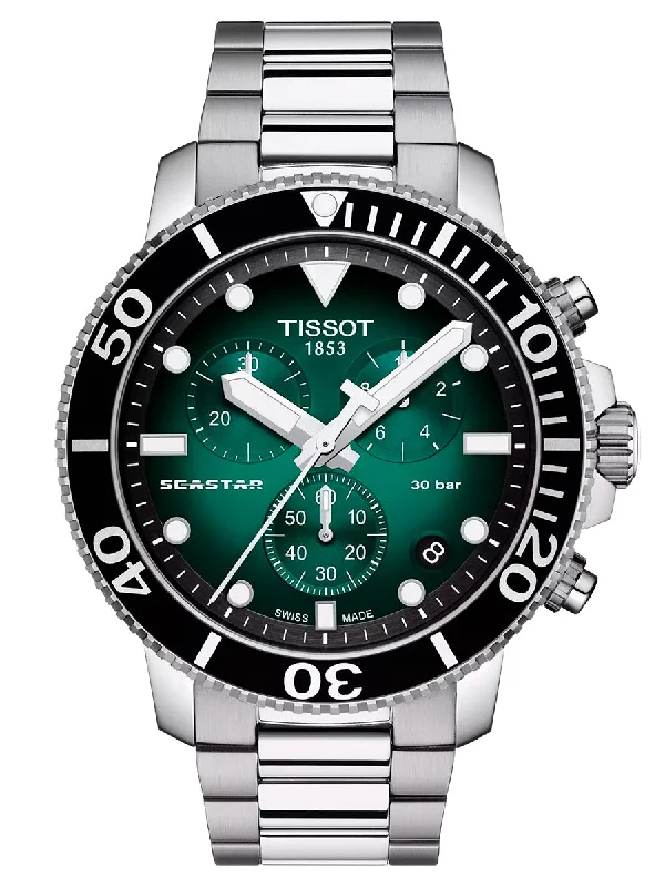 Watches with Two-Tone Cases for a Stylish AppearanceReloj Tissot Seastar T1204171109101