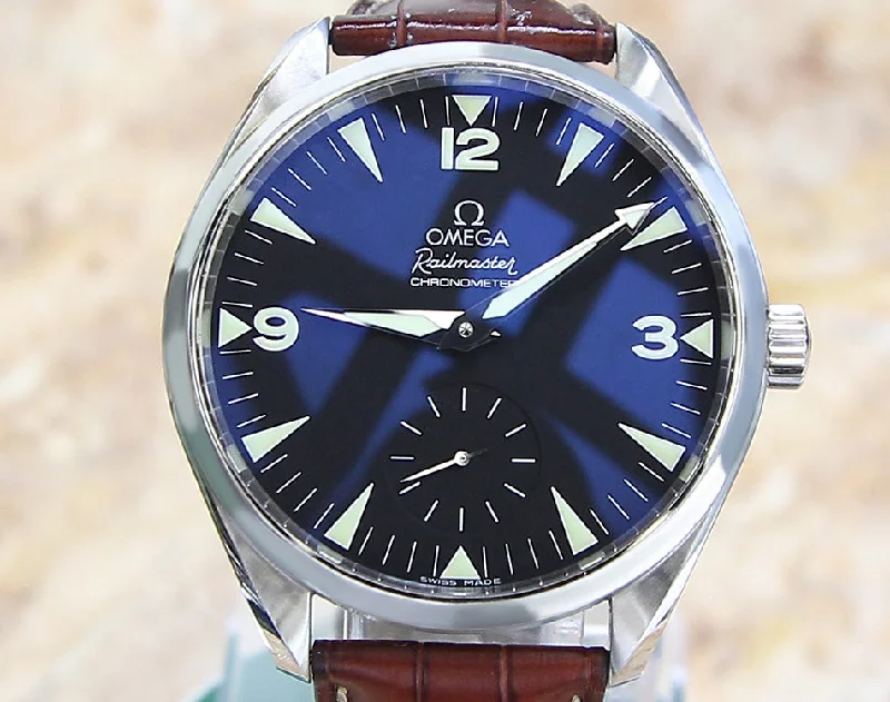 Alloy Cased Watches for Affordable QualityOmega Seamaster Aquaterra Railmaster 2004 Pristine Collectible Watch