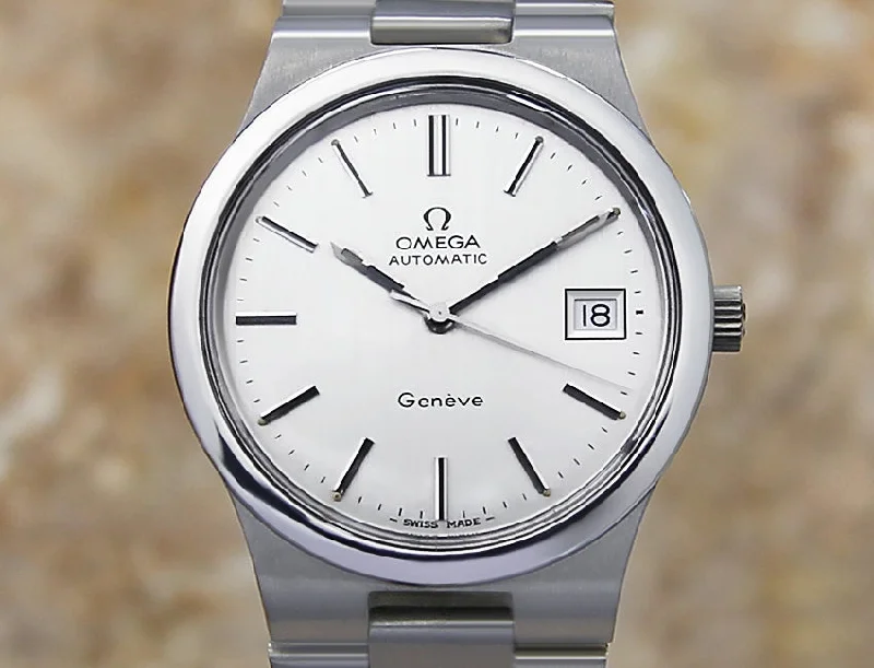 Watches with Sword-Style Hands for a Distinctive LookOmega Geneve 166 0173 Vintage Watch