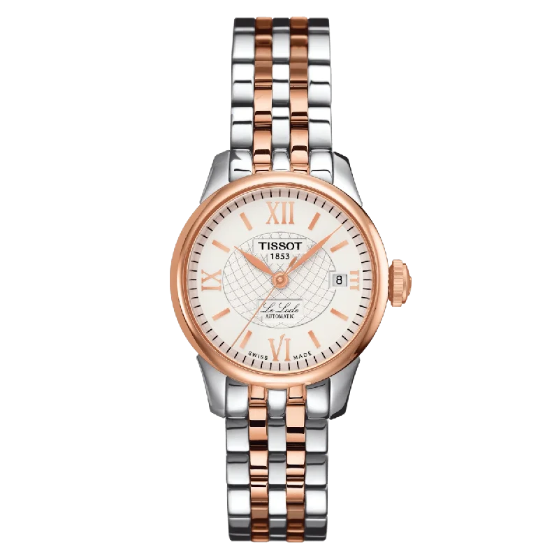 Wristwatches with Second Time Zone FeatureTissot Le Locle Automatic Small Lady (25.30) T41.2.183.33