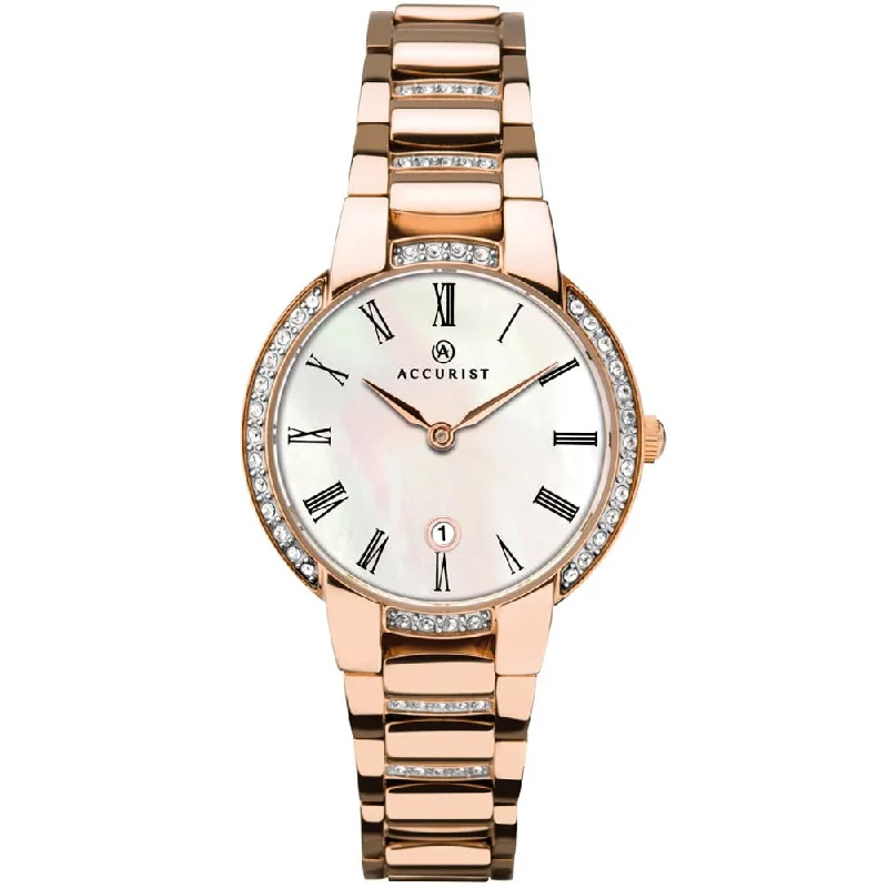 Adjustable Strap Watches for Perfect FitAccurist 8299 Ladies Rose Gold Watch