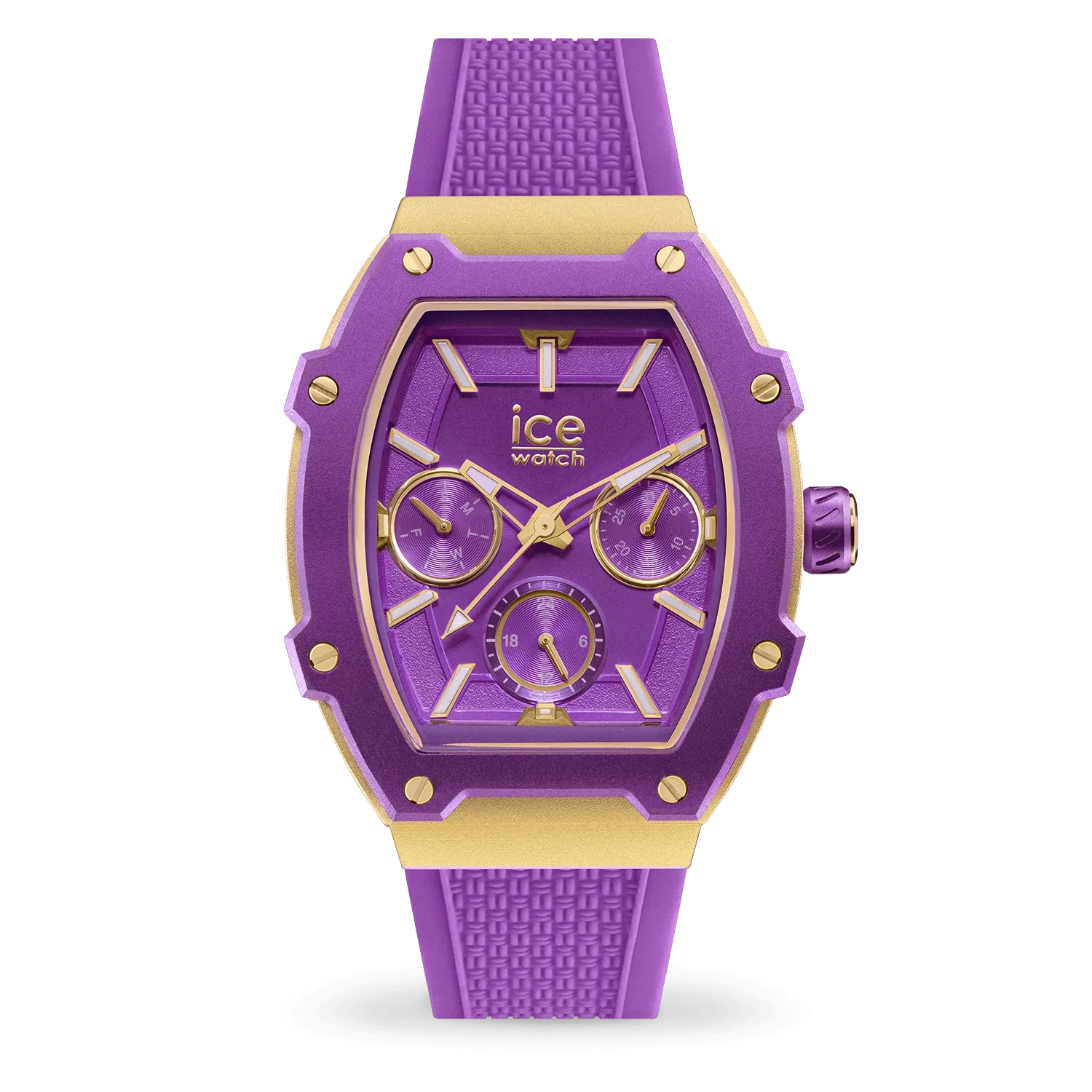 Watches with Matte Finish Cases for a Sophisticated LookICE Boliday Ladies Ultra Violet Watch 023289