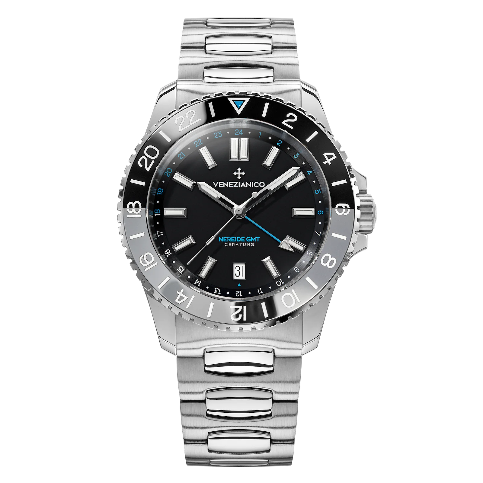 Limited Edition Watches for Exclusive CollectorsVenezianico Automatic Watch Nereide GMT Ceratung™ 4821501C