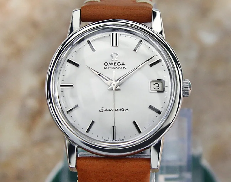 Watches with Dauphine-Style Hands for an Elegant LookOmega Seamaster 1960 Cal 565 Rare 34mm Mens 1960s Watch