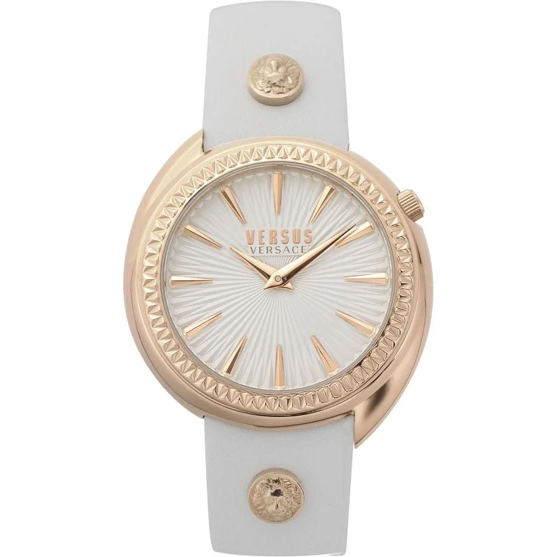 Square Dial Watches with Modern DesignVersus Versace Ladies White Watch VSPHF0220