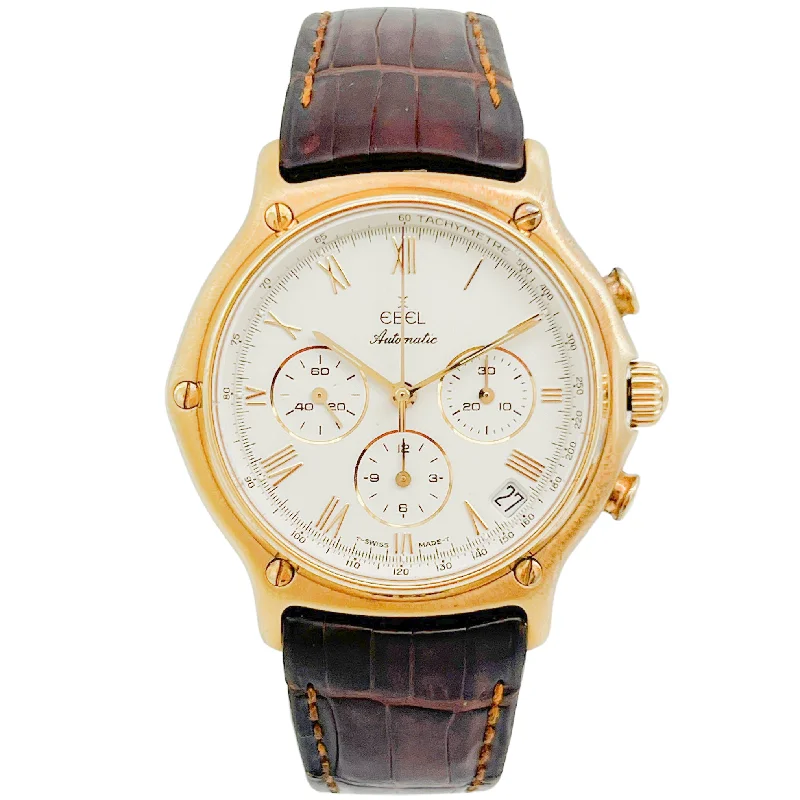 Classic Style Watches for Timeless AppealEbel Chronograph Gelbgold 8134901